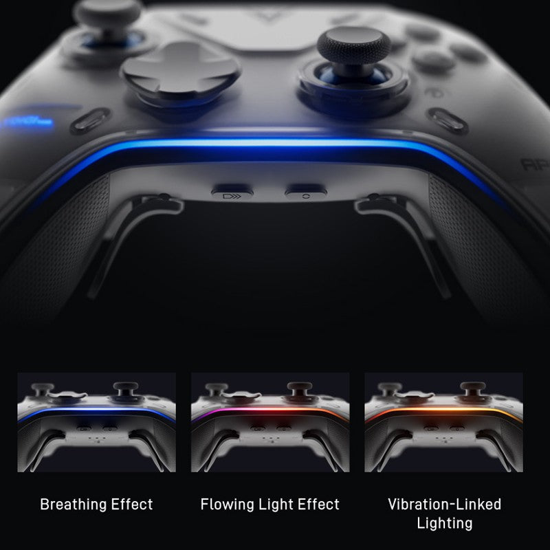 Flydigi Apex 5 Controller Gamepad Wireless Gamepad for PC /Switch/Phone/TV/Tablet Computer, Charging Dock with Cool RGB Screen