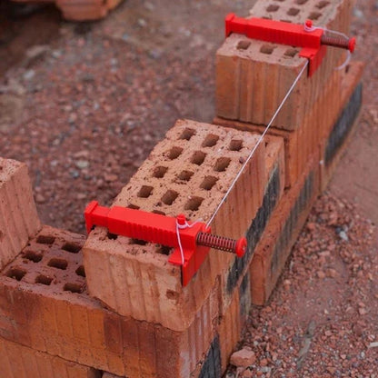 2 peças/conjunto de Ferramenta para Alvenaria Revestimento de Construção Construtor de Parede Estrutura de Arame Fixador de Gaveta de Tijolo