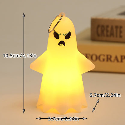 Halloween LED Pumpkin Lamp Ornaments Horror Atmosphere Kids Toy 2026 Halloween Party Home Decor Decoration Supplies