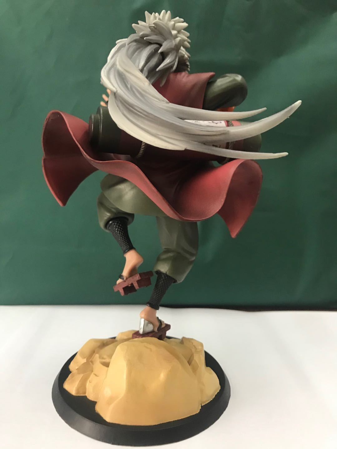 Action Figure Naruto Shippuden Jiraiya MegaHouse GK Anime Japonês PVC Brinquedo Estátua do Jogo Jiraiya Modelo Colecionável Boneco