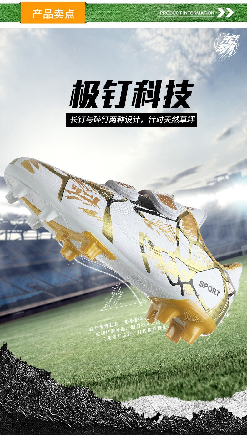 New Kids Football Boots Non Slip Professional Fast Children Football Shoes Original Boys Soccer Shoes Indoor Match Ultralight