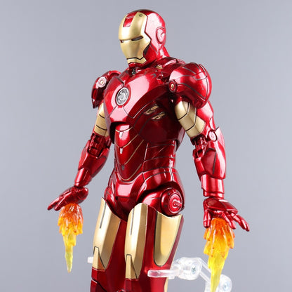 ZD Toys Homem de Ferro Série Articulado MK1 MK2 MK3 MK4 MK5 MK6 MK7 MK42 MK43 MK50 Boneco de Ação do Filme 7 Polegadas Bonecas Mark