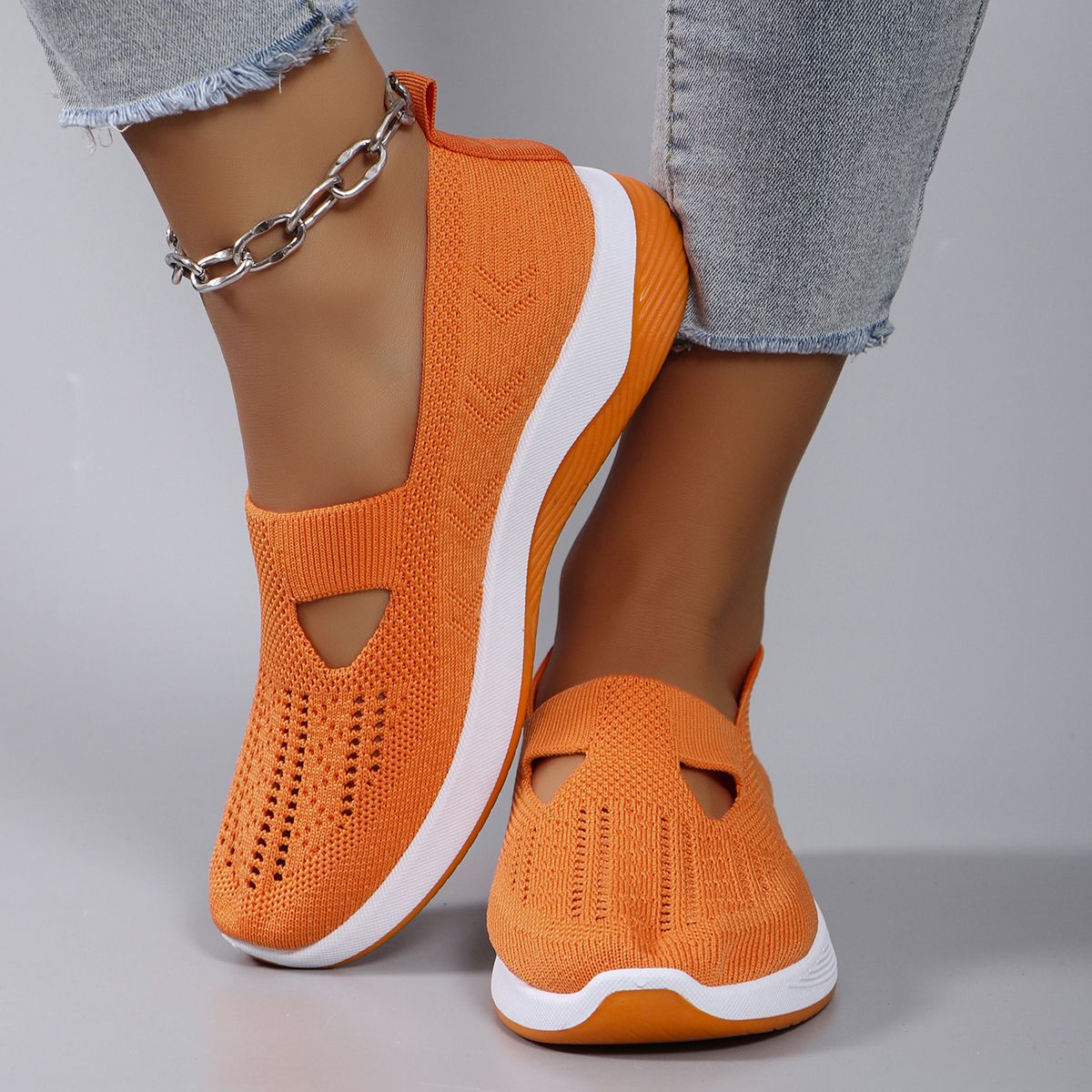 Women's summer breathable mesh flat shoes women's shoes casual sneakers shoes, clearance free shipping