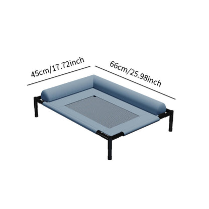 Cama Elevada Refrescante para Cães, Portátil e Lavável, Rede para Cães e Gatos, Cama Portátil para Cães com Tela Respirável