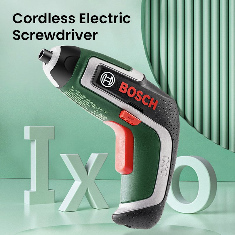 Parafusadeira sem fio Bosch IXO 3.6V Recarregável USB Multifuncional Mini Furadeira Elétrica Chave de Fenda Portátil Ferramenta Elétrica Ixo 7/6