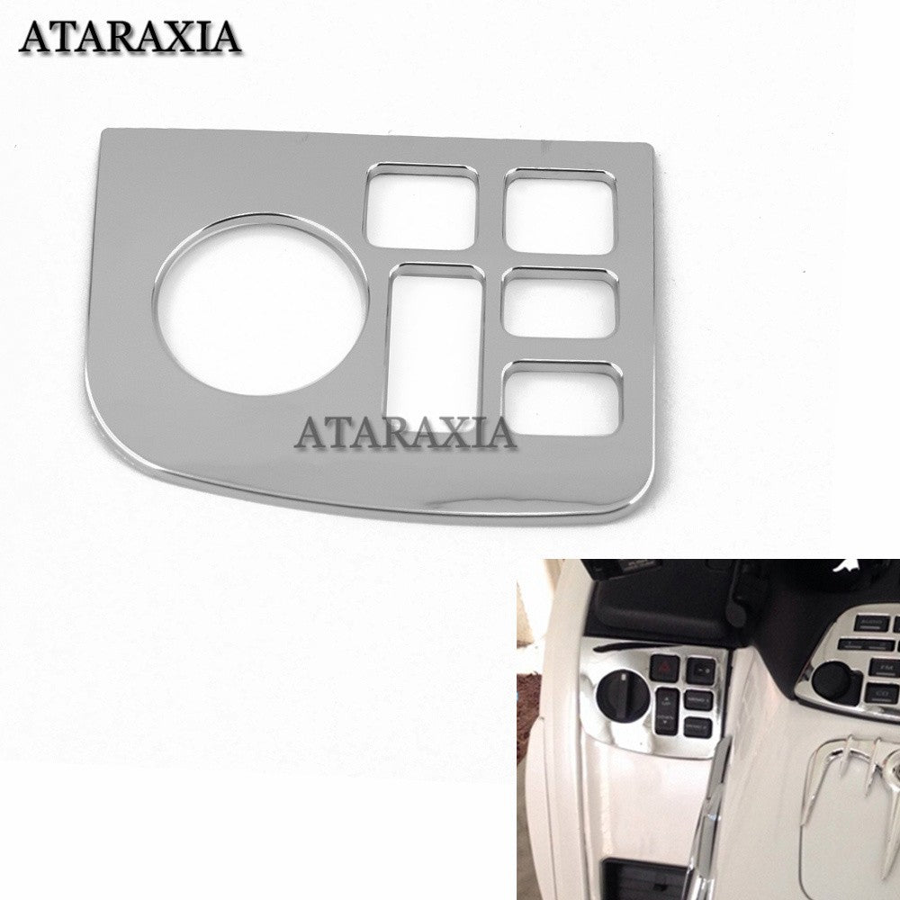 Rear Fender Trim Cover For Honda Goldwing GL1800 2001~2011 Motorcycle Chrome Fairing ABS Plastic Chrome Decoration Parts