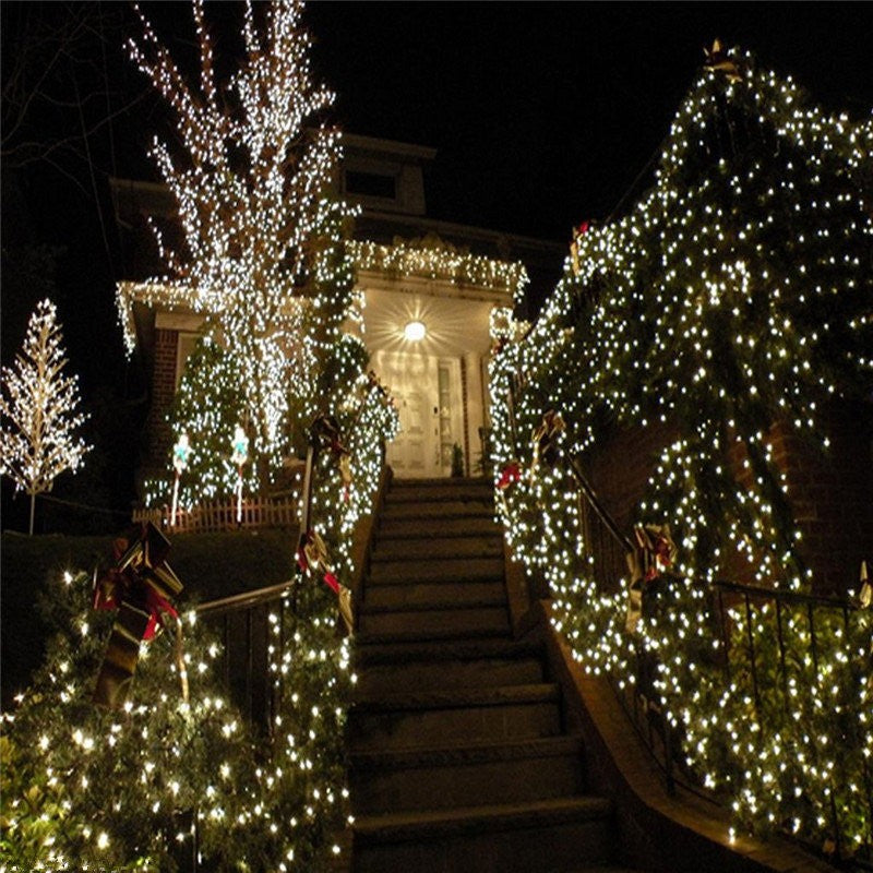 10/20/40/80/160 AA Battery Operated LED String Lights for Xmas Garland Party Wedding Decoration Christmas Flasher Fairy Lights
