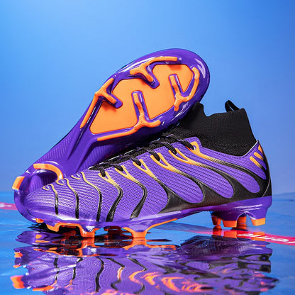 Men's Football Boots TF/FG Adults Soccer Shoes Professional High Quality Soccer Cleats Teenager Anti-slip Outdoor Sports Sneaker