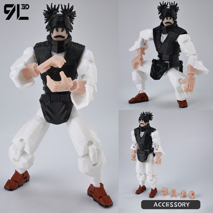 ?9L3D Lucky13 Gojo Sukuna Jujutsu Fushiguro Toji Gojo Satoru Action Figure Dummy13 T13 Multi-Jointed Collectible Toys Titan13