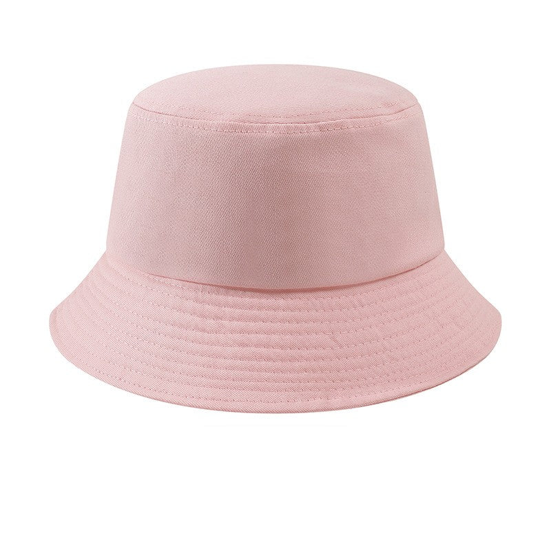 Custom LOGO Design Bucket Hat Brim Kpop Panama Bob Bucket Gorros Women Men Embroidered Print Logo Summer Casual Fishermen Cap