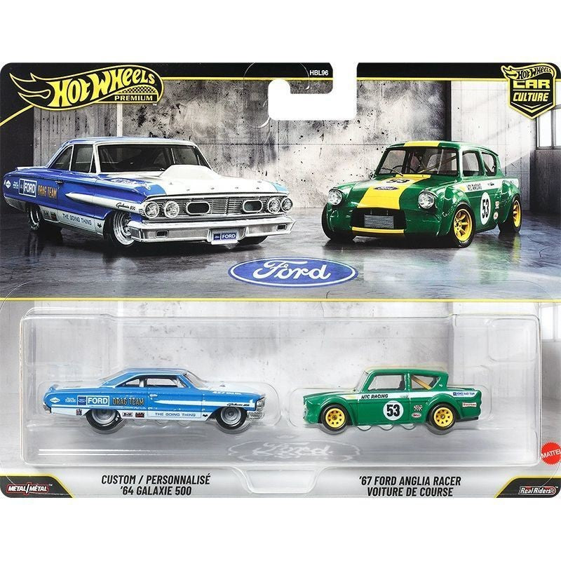 Hot Wheels 1:64 Hbl96 Car Culture Series Carros Modelo Terno de Dois Carros Liga Carro Modelo Toyota Customizar Brinquedo Colecionável Presentes de Aniversário