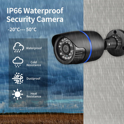 XMEye 8MP Ultra HD 4K 5MP 4MP Outdoor IP Camera POE Waterproof H.265 Security Surveillance Bullet CCTV Camera Motion Detection