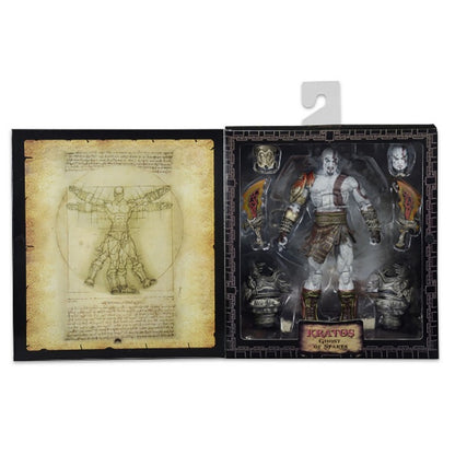 NECA God of War Ghost of Sparta Kratos Boneco de Ação 18cm PVC Coleção Articulada Jogo Ultimate Kratos Estatueta Modelo Brinquedos Presentes