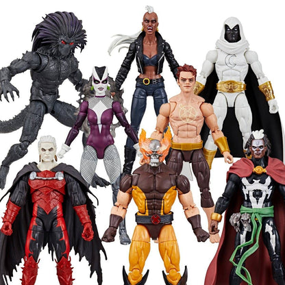 Marvel Legends Strange Tales Blackheart Bloodstorm Daimon Hellstorm Voodoo Wolverine MoonKnight Lilith Dracula Boneco de Ação 6"