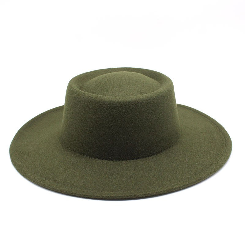 Chapéus Fedora Masculino Feminino Aba Larga 8.5CM Lã Feltro Chapéus Jazz Estilo Britânico 2023 Chapéu Panamá Formal Social