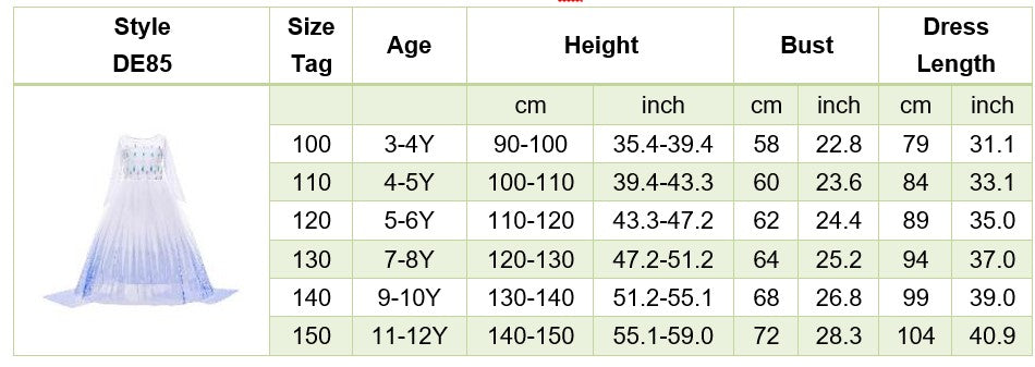 Halloween Festival Celebrations Elsa Multiple Styles and Occasions Cosplay Dress Sequin Decoration Elegant Charming Evening Gown