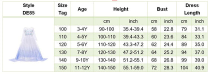 Halloween Festival Celebrations Elsa Multiple Styles and Occasions Cosplay Dress Sequin Decoration Elegant Charming Evening Gown