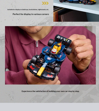 LEGO 77243 Speed Champions Oracle Red Bull Racing RB20 Modelos de Carro de Corrida de F1 - Conjunto de Construção para Adultos, Maiores de 18 Anos, 251 Peças