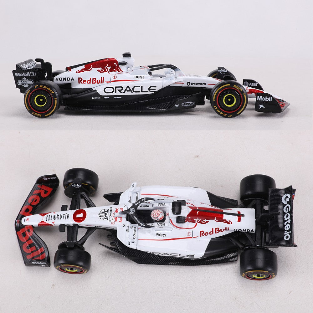 Burago 1:43 Red Bull Racing RB21 Modelo de carro em liga metálica da estação do Japão