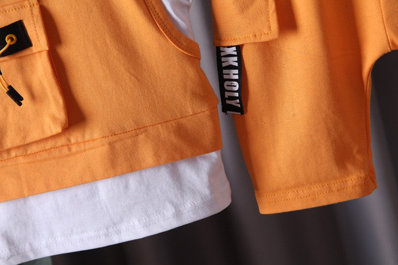 New Summer Infant Boys Clothing Children Casual T-Shirt Shorts 2Pcs/Set Toddler Baby Girl Clothes Sports Costume Kids Tracksuits