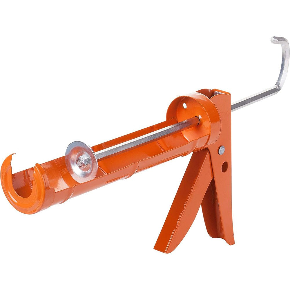 Pistola de calafetagem de vidro Pistola de calafetar de proporção de impulso 10:1, Azul Ferramenta de calafetagem Pistola de calafetar sem gotejamento Pistolas de calafetar manuais Ferramenta de pistola de silicone
