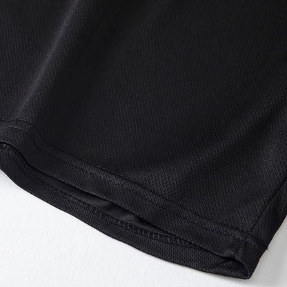1/3Pcs Men's Plus-size Mesh Black Quick-drying Shorts Running Fitness Basketball Football 5 Pants Teenagers Elastic Waist Slacks