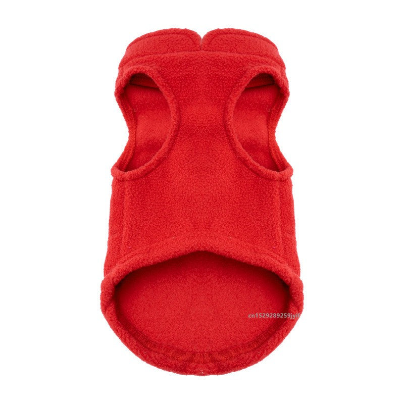 Winter Warm Dog Clothes Pet Jacket Vest with D-Ring For Small Dogs Cats Clothing French Bulldog Costumes Chihuahua Coat