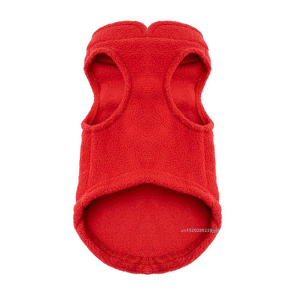Winter Warm Dog Clothes Pet Jacket Vest with D-Ring For Small Dogs Cats Clothing French Bulldog Costumes Chihuahua Coat