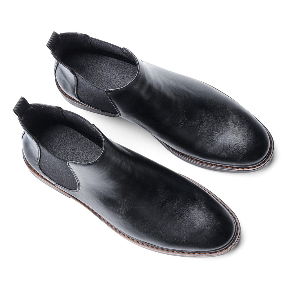 40~46 Botas Masculinas Chelsea Boots Marca Retrô Confortável Moda Masculina