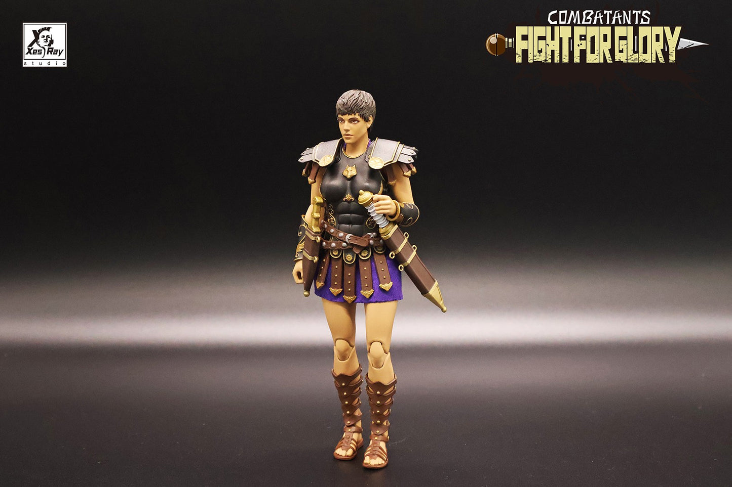 [Pré-Venda] XesRay Fight For Glory 1/12 Action Figure Combatants Wave 6 Cassia Berenice Medocus o Trácio Modelo de Anime Para Presente