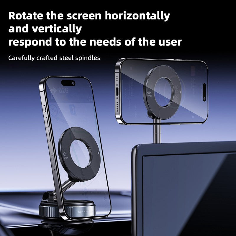 Suporte Magnético para Celular HOMEFISH K007?Rotação de Três Eixos Para Ajuste Livre?Uma Escolha Conveniente Para Vários Cenários.