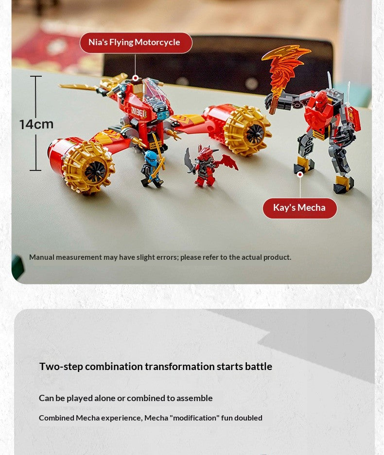 LEGO 71830 Tanque Robô da Tempestade do Kai Brinquedo Série Phantom Ninja Blocos de Construção Infantis para Presentes de Aniversário e Natal