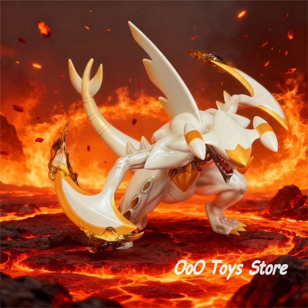 Anime Pokémon Figure Garchomp Bonecos de Ação Estátua de PVC Modelo Colecionável Brinquedos para Crianças Presentes 10cm/3.93in