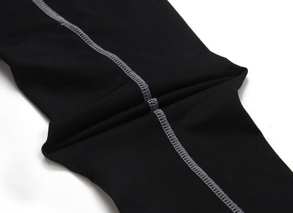 Thermal Man Underwear Set Soild Color Compression T Shirt Leggings Yoga Sets Fitness Sports Suits Men Clothing Gym Running Kit