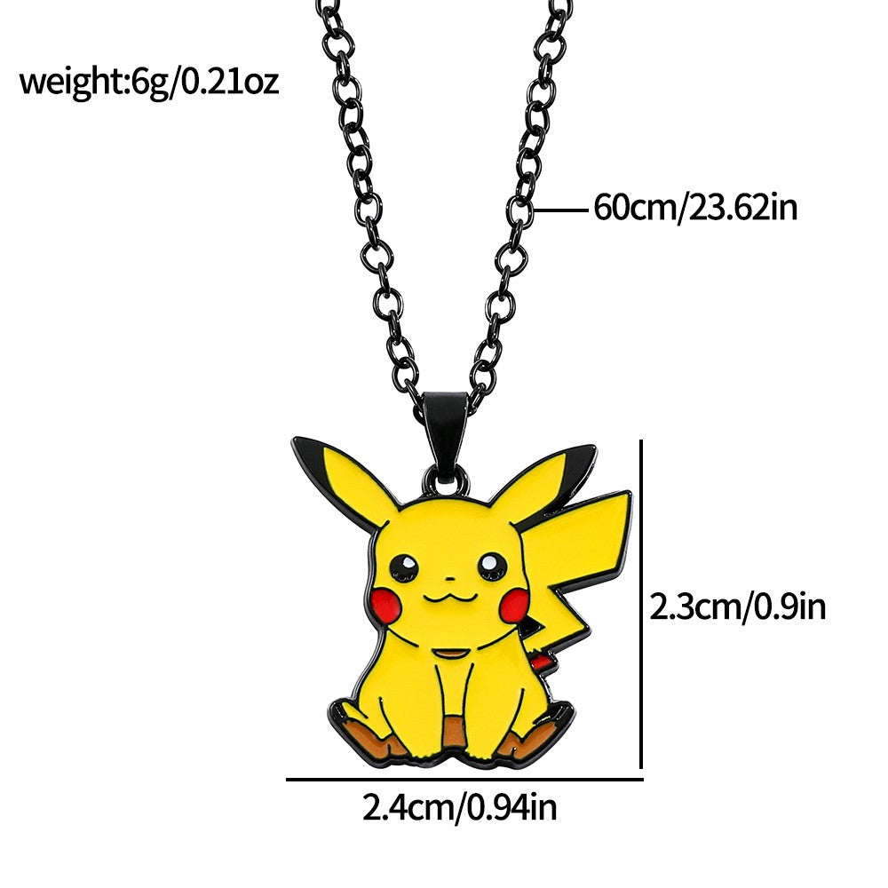 Brinquedo de Metal de Anime Pokémon, Figura Fofa, Pikachu, Squirtle, Psyduck, Charmander, Decoração de Festa, Presente de Cosplay