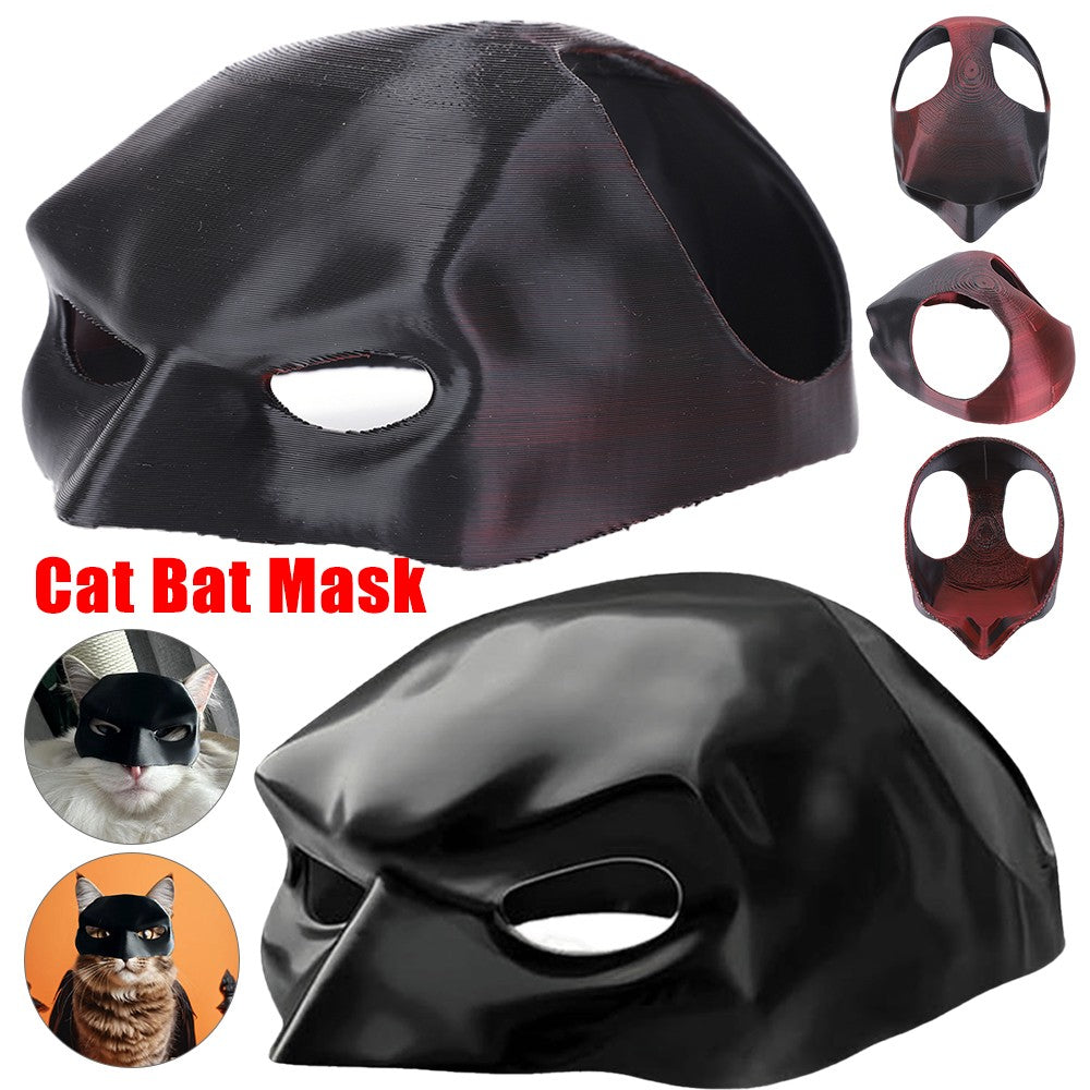 Máscara de Gato Morcego Máscara de Gato Vingador Máscara de Morcego Fofa Brinquedos de Super-Herói para Gatos de Estimação Máscara de Homem Máscaras Legais para Homens Máscara de Maquiagem para Gatos Suprimentos para Festas