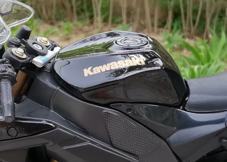 Maisto 1:12 Kawasaki Ninja ZX-10R Liga Modelo de Moto Simulação Diecast Metal Escala Modelo de Moto Brinquedo Infantil Presentes