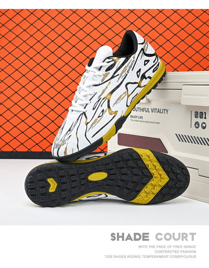Unisex Youth Soccer Cleats Lightweight Football Shoes for Match Training Enhanced Grip Durable FG TF Comfortable Breathable