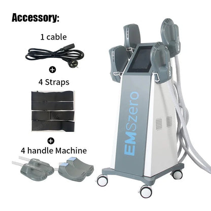 HIEMT EMSZERO RF High Intensity EVibration Pulse Electromagnetic Body Shaping Professional Muscle Growth And Fat Burning  Machin