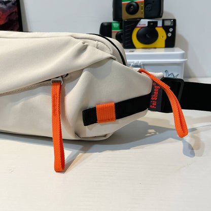 Japanese-Style Versatile Chest Bag for Women, Casual Sports Crossbody Bag for Men, Large Capacity Street Style Student Shoulder Bag, Waist Bag, Trendy