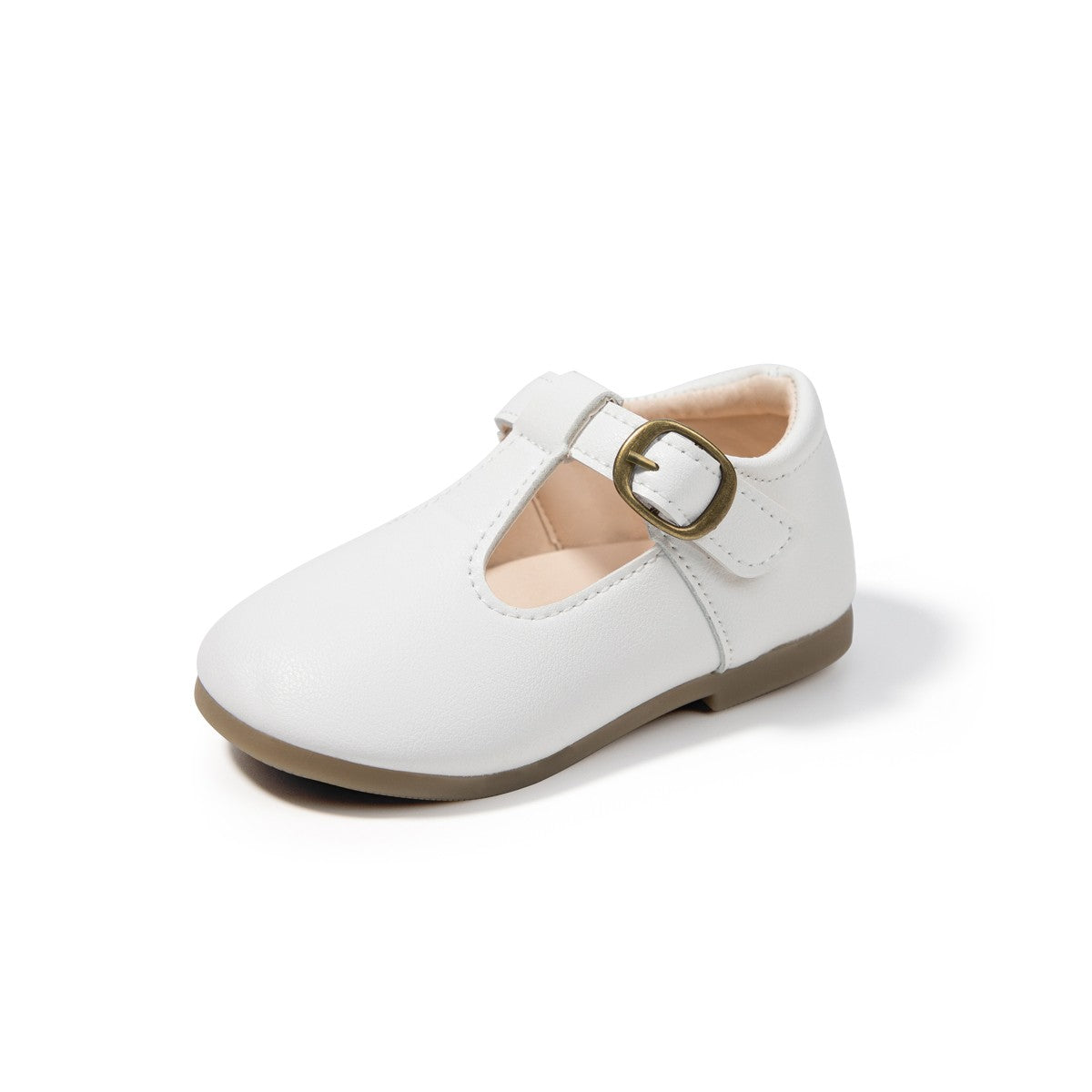 Meckior 2024 New Kids Girls Shoes New Moccasins Candy Color Soft Bottom Non-slip Children's Shoes Fashion Party Princess Shoes