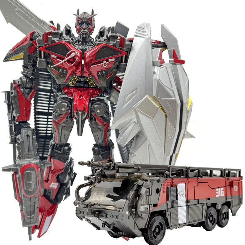 EM ESTOQUE NOVO BAIWEI 18CM Brinquedos de Transformação TW-1024 KO SS Filme Robô Pintado Anime Action Figure Modelo de Carro Presente para Crianças TW-1032