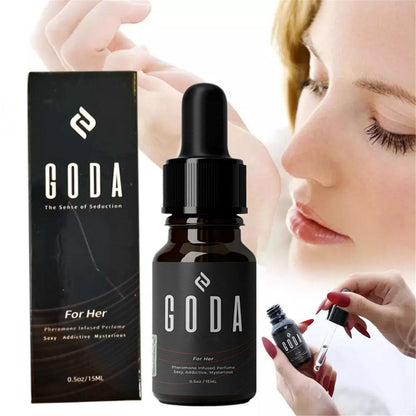 1~3PCS 15ml GODA For Her Pheromone Perfume for Women Long-Lasting Jasmine & Rose