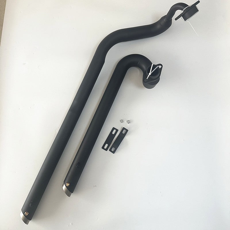 Motorcycle parts exhaust pipe with muffler For Yamaha V-Star XVS1100 Custom Classic Drag Star 1100 full exhaust system pipe