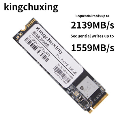 Kingchuxing SSD M2 512GB NVME SSD 1TB 128GB 256GB ssd M.2 2280 PCIe Disco Rígido Unidade de Estado Sólido Interna para Laptop