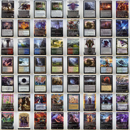 MH3 MH2 HOLO10-03 TCG Cartas Mágicas para Proxy de Jogo Caseiro terreno de busca Marsh Flats a Arid Mesa Misty Rainforest gathering