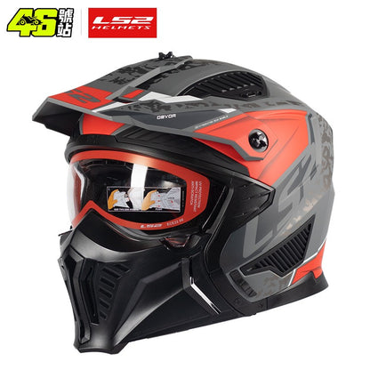 LS2 OF606 Drifter Unissex Capacete Aberto Combinado Moto Motocross Masculino Feminino Capacete de Equitação da Moda ECE R22.06