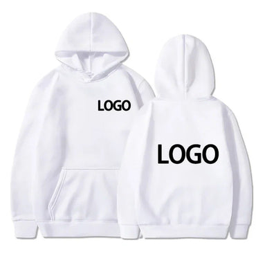 Customized Pullover Hoodie Unisex Poly-Cotton Blend Loose Casual Wear For Team Bulk Order Club Events