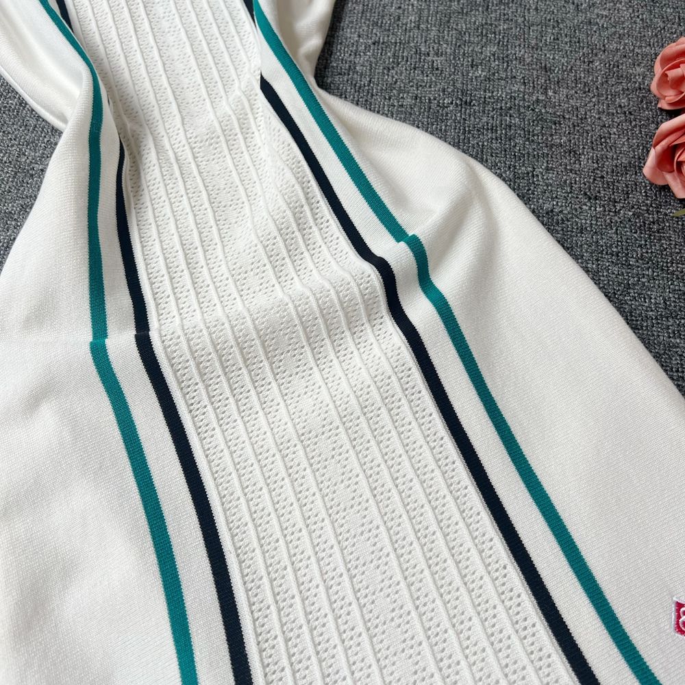 YuooMuoo Women Dress 2025 Summer Vintage Turn-down Collar Knitted Mini Dress Lad