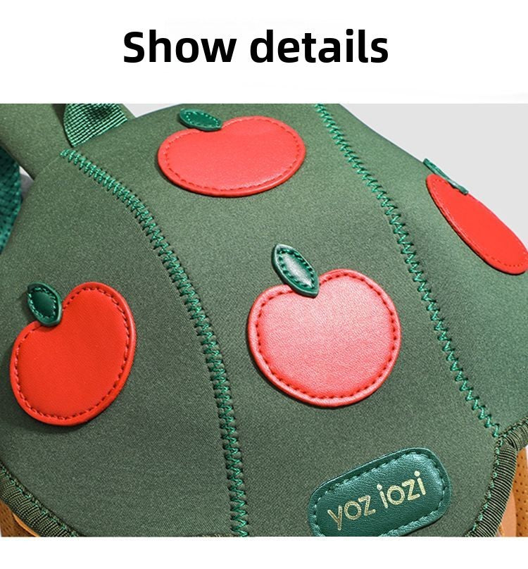Mochila Infantil Mini Cogumelo Fofo, Presente de Ano Novo 2025, Mochila de Desenho Animado Nova para Bebês, Masculina e Feminina